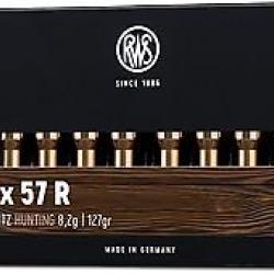 RWS 6.5x57 R KS 127 gr Boîte de 20