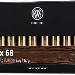 RWS 6.5x68 KS 127 gr Boîte de 20