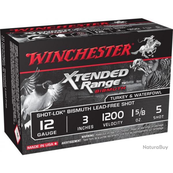 Winchester Xtended Range Bismuth C.12/76 46g* 5 Bote de 10