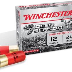 Winchester Deer Season C.12/70 cartouche à balle* Boîte de 5