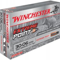 Winchester .30-06 Extreme Point 180 gr Boîte de 20