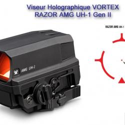 Point Rouge Holographique VORTEX Razor AMG UH-1 Gen II
