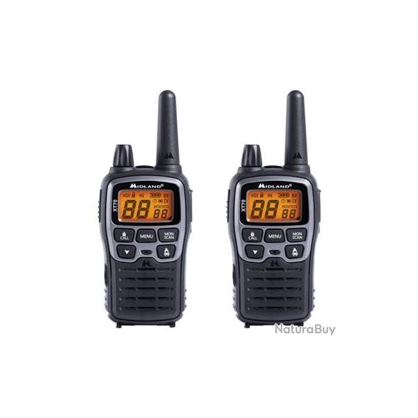 XT70 Talkie-Walkie Combo numrique semi-pro - 12 kilomtres