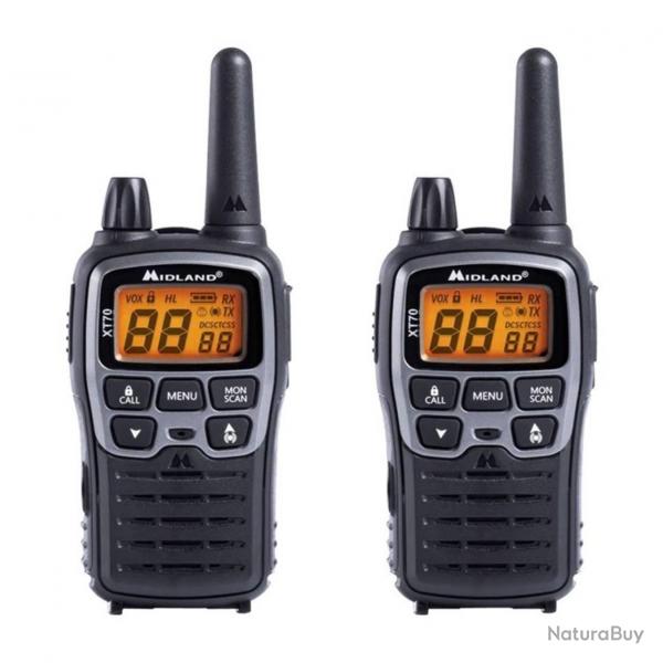 XT70 Talkie-Walkie Combo numrique semi-pro - 12 kilomtres