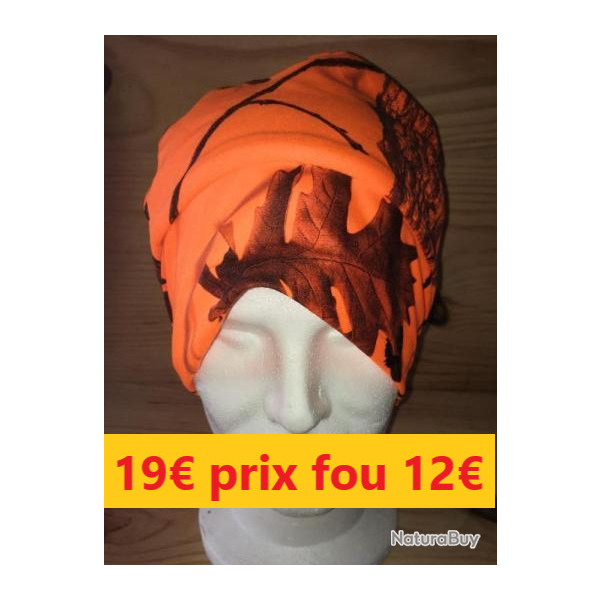 BONNET SOMLYS CAMOU ORANGE    T U          2467JS