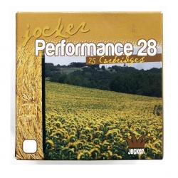 25 CARTOUCHES PERFORMANCE 28 BJ CAL16 PLOMB 9