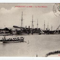 CPA - Marine " ROCHEFORT -sur -MER -Le Port Militaire N°1279