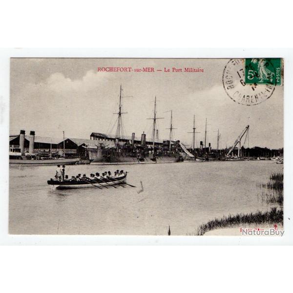 CPA - Marine " ROCHEFORT -sur -MER -Le Port Militaire N1279
