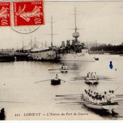 CPA - Marine Militaire - LORIENT - L'Entrée du Port de Guerre -N°1239