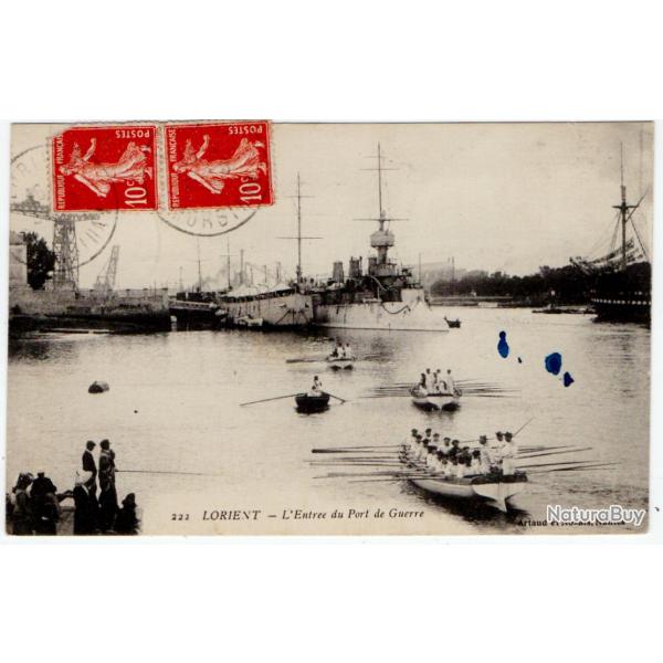 CPA - Marine Militaire - LORIENT - L'Entre du Port de Guerre -N1239