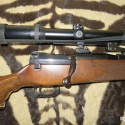 Carabine Mauser 66 s cal.7RM avec lunette Schmidt & Bender 1.25-4x20
