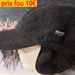 casquette RABATS THINSULATE  T  55   ATTENTION NOIRE      ref 2527N-55JS