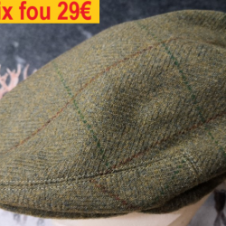 casquette PERCUSSION verte  T 61  ref  3462-61