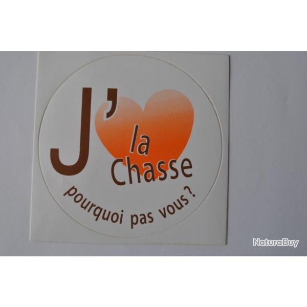 autocollant chasse n23