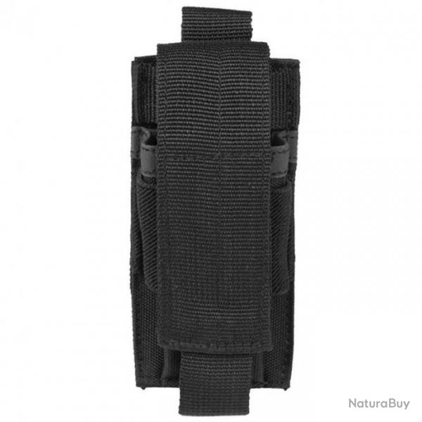 Porte Chargeur Pistolet Simple - Noir