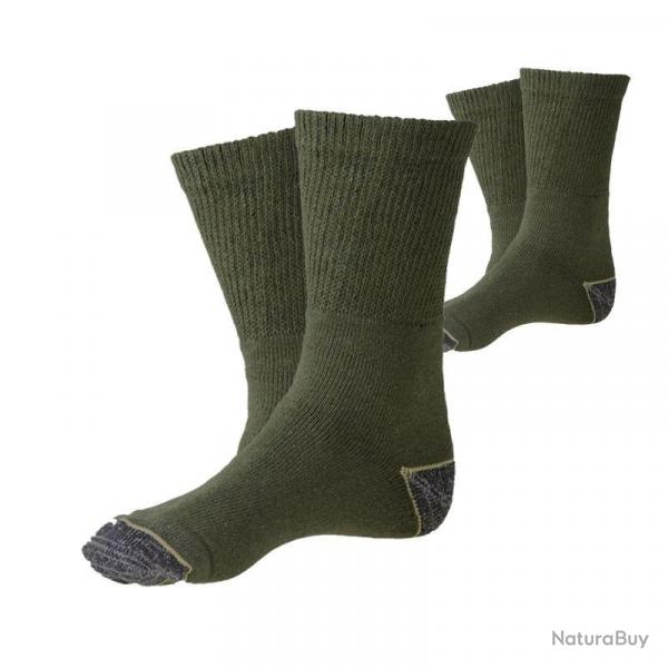 Chaussettes de combat (lot de 2 paires) 35/38