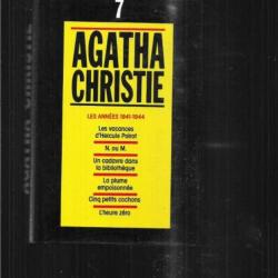agatha christie compilation  les années 1941-1944 , 6 titres en 1 volume 7