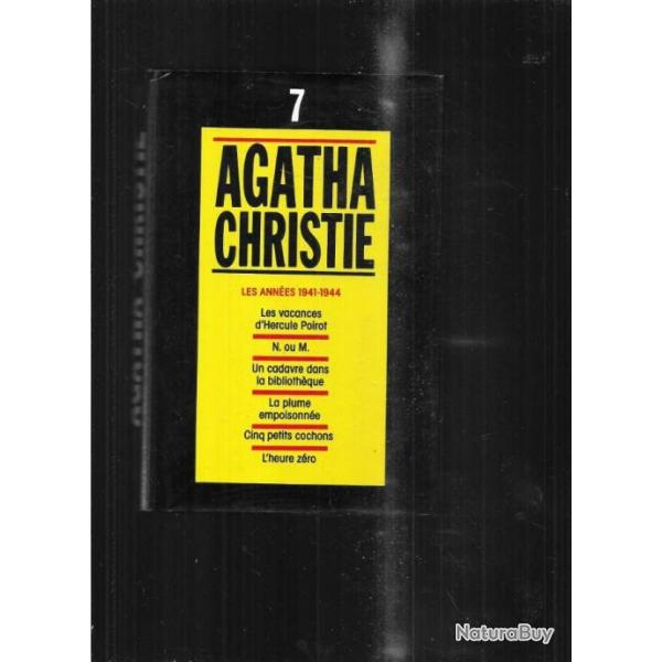 agatha christie compilation  les annes 1941-1944 , 6 titres en 1 volume 7