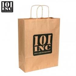 LOT DE 50 SACS EN PAPIER KRAFT ECOLOGIQUES 32 X 12 X 41 101 INC AIRSOFT