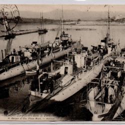 CPA - Marine Militaire -ANTIBES -Contre Torpilleurs dans le Port N°1311