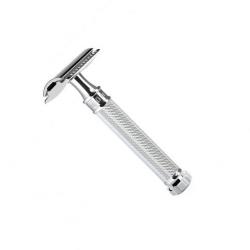 Rasoir de sécurité "Tradition Twist" chromé, Peigne fermé [Mühle]