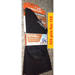 CHAUSSETTES SEIRUS STORMSOCK "fini les pieds gelés" imperméable-chaud-respirant  L  16913