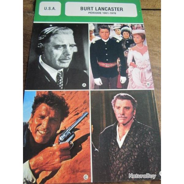 fiche cinema burt lancaster