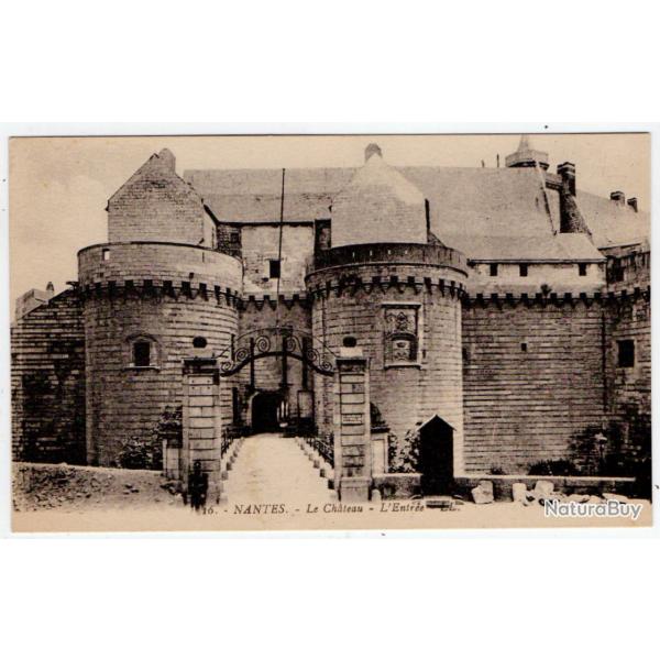 CPA  - NANTES -Le Chteau L'Entre N1195