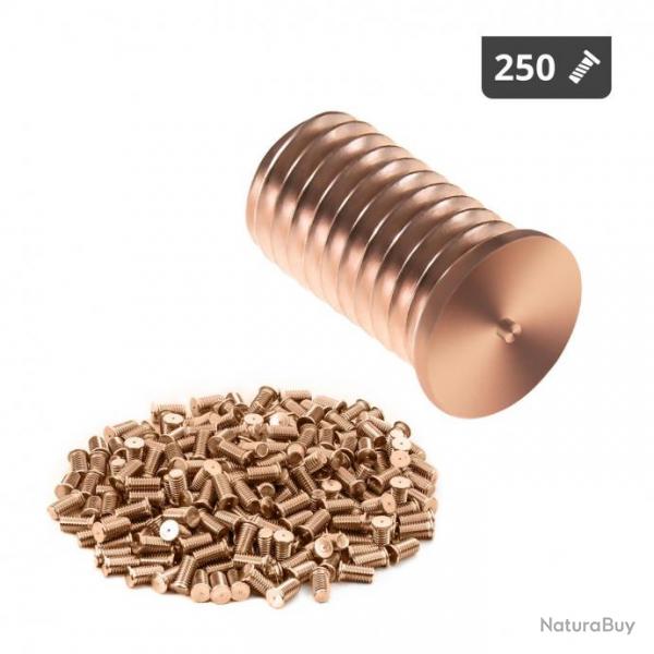 Goujons de soudage - M8 - 16 mm - Acier - 250 pices-1205