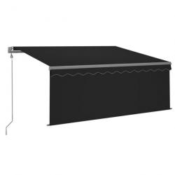 Store Auvent rétractable automatique avec store 3x2,5 m Anthracite 3069389