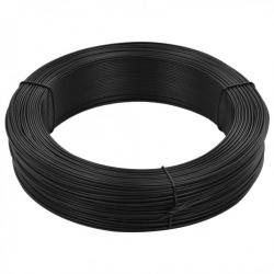 Fil de liaison de clôture 250 m 1,6/2,5 mm Acier Anthracite 144479