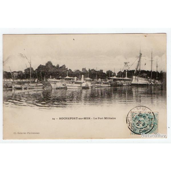 CPA - ROCHEFORT -SUR-MER-Le Port Militaire N1236