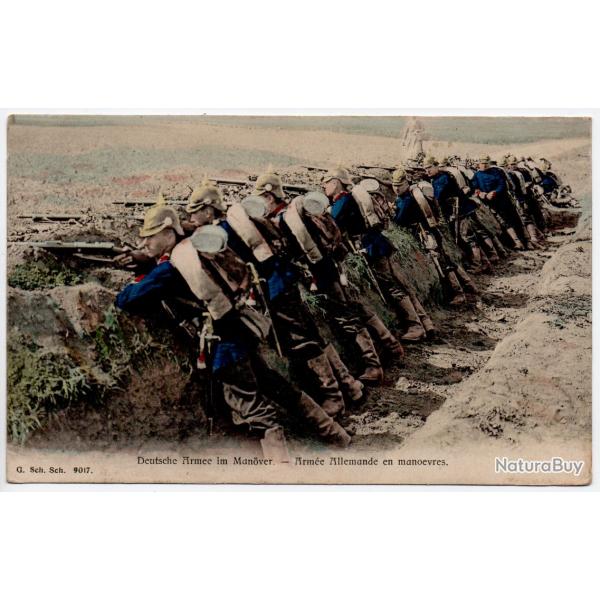 CARTE POSTALE - DEUTSCHE ARME IM MANOVER - ARME ALLEMANDE EN MANUVRES N0028