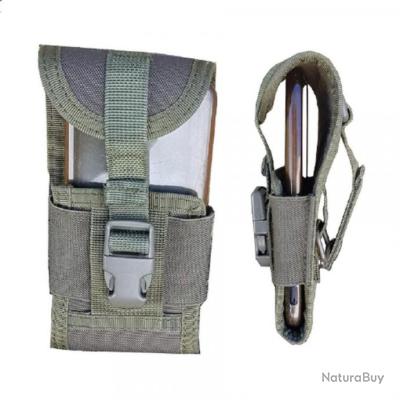 Molle – sac à dos tactique avec sangle, support pour téléphone, Sport de plein air, course à pied, accessoires d'urgence, chasse, outil EDC, pochette de taille / Chasse