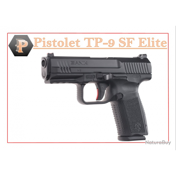 Pistolet TP-9 SF ELITE noir 9x19