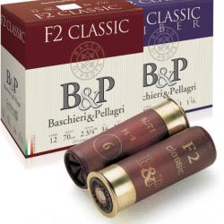 B&P F2 Classic Fiber bourre grasse C.12/70 33g* 6 Boîte de 25