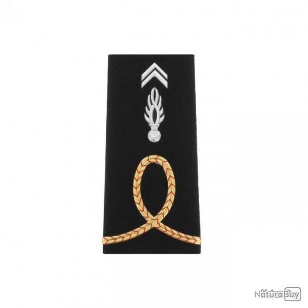 Grade Gendarmerie Elve Officier rigides - La Paire