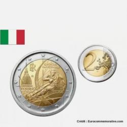 2 euros commémoratives Italie Turin