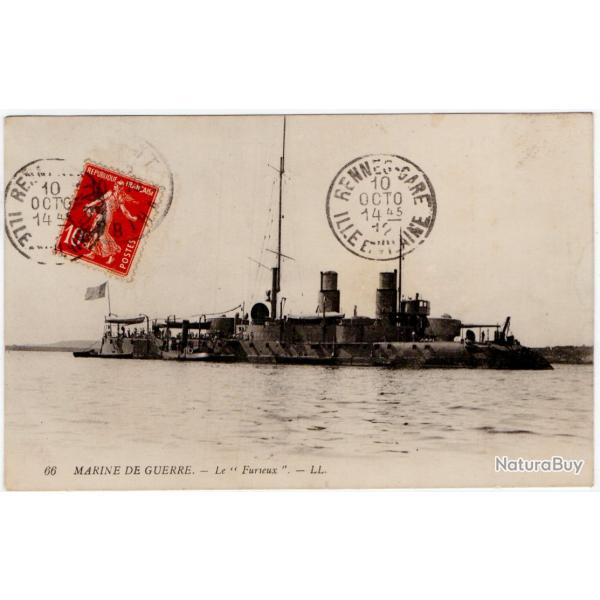 CPA - Marine De Guerre- Le " Furieux " N166