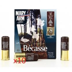 Munition Mary Arms Bécasse - Cal. 12 x10 boites