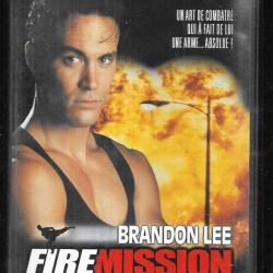 firemission avec brandon lee action aventure  dvd