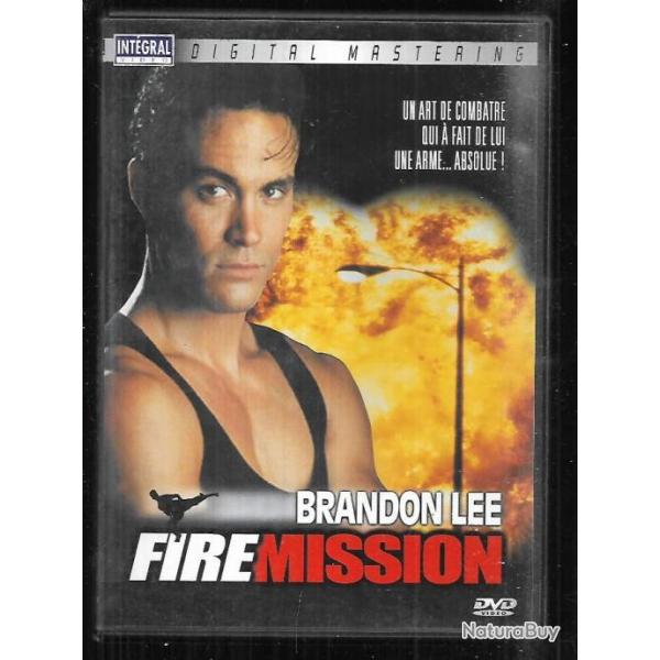 firemission avec brandon lee action aventure  dvd