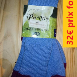 CHAUSSETTES PEREGRINE ENGLAND BLEUE/VIOLET  37/41      LG00938-37JS