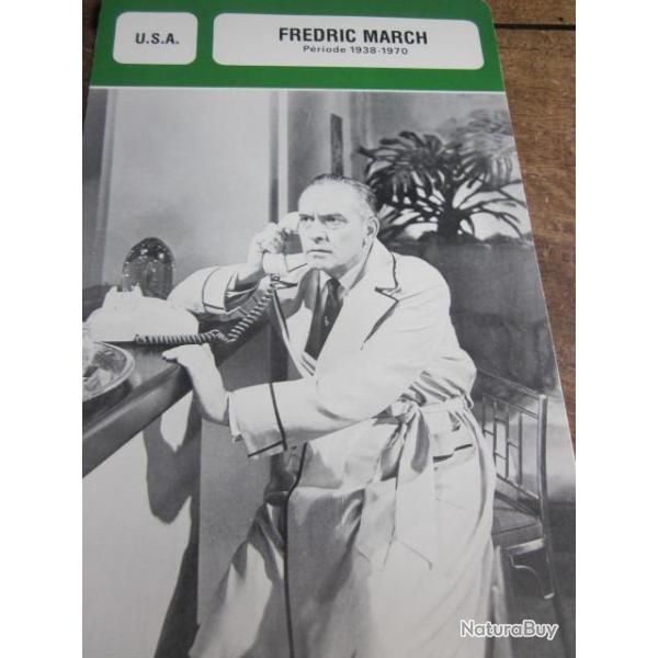 fiche cinema fredric march  1938