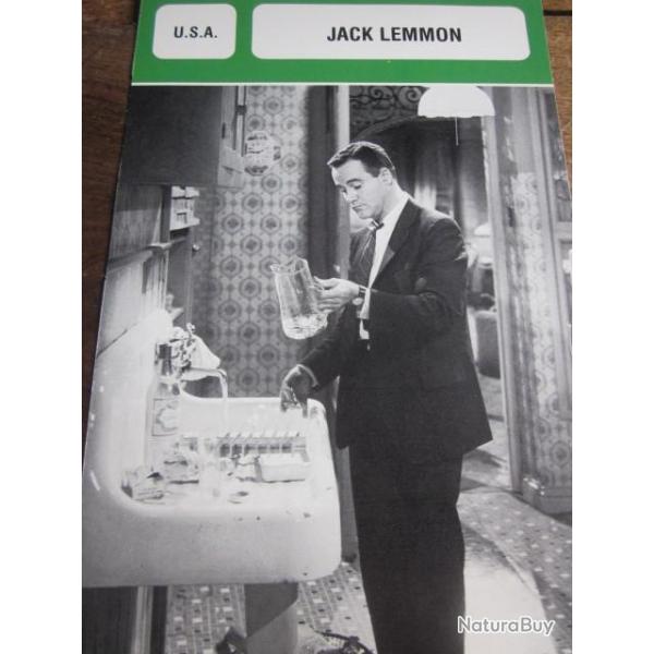 fiche cinema JACK LEMMON