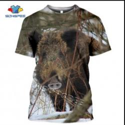 T-SHIRT SANGLIER RE:367