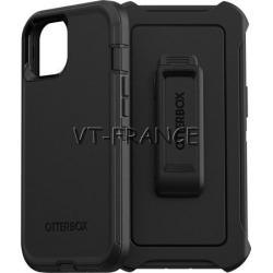 Coque Anti Choc Otterbox Defender pour iPhone, Couleur: Noir, Smartphone: iPhone 13 Mini