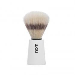 Blaireau "Carl", Couleur blanc, Poils soie naturelle [Nom]