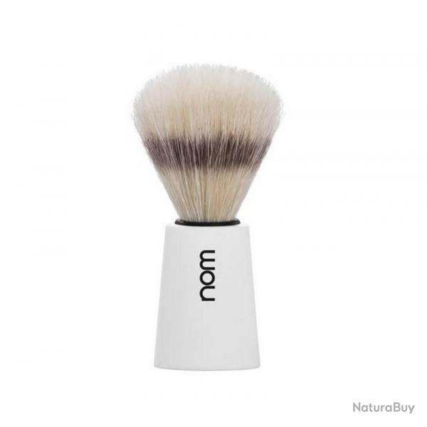 Blaireau "Carl", Couleur blanc, Poils soie naturelle [Nom]