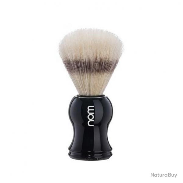 Blaireau "Gustav", Couleur noir, Poils soie naturelle [Nom]